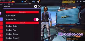 h4x hack free fire max ob45 download