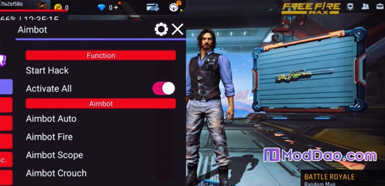 free fire max ob44 hack injector
